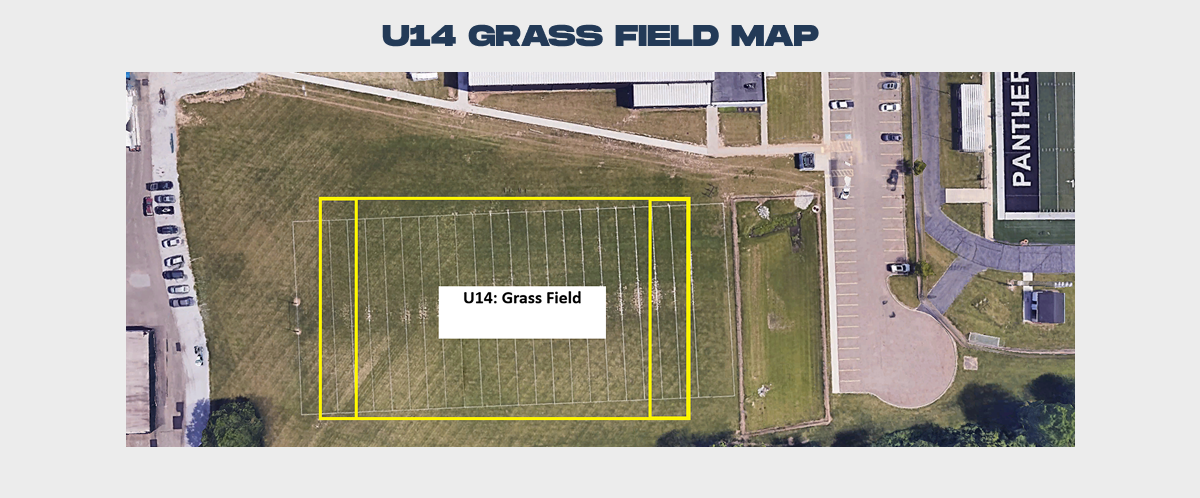 U14 Southern Grass Field Map
