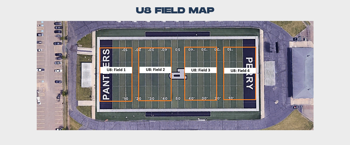 U8 Southern Field Map